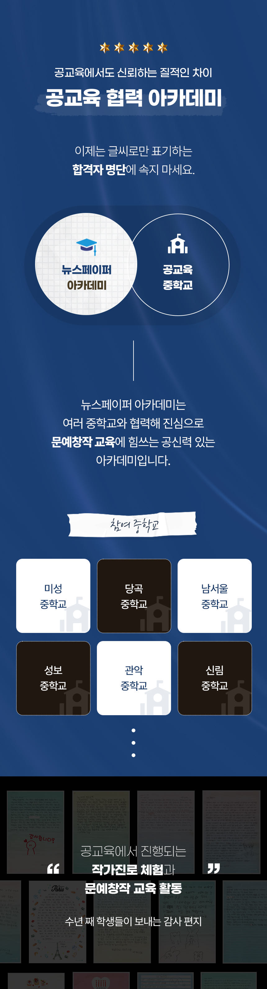 뉴스페이퍼아카데미 문예창작 논술교습소 상세 소개 8