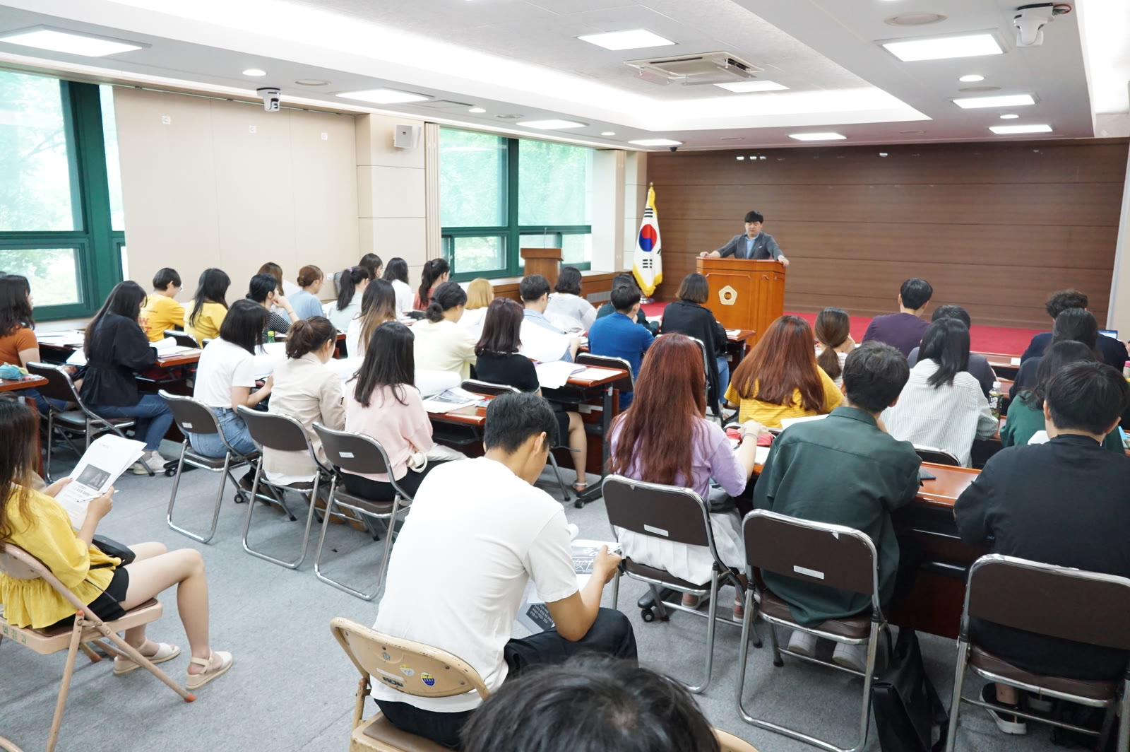 서울시의회 청년 강연 강연장 전경